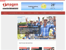 Tablet Screenshot of imagenypolitica.com